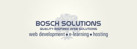 Bosch Solutions :: Quality-Inspired Web Solutions